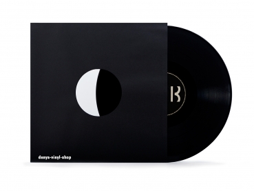 Premium Schallplatten Innenhüllen in schwarz, 110gr/qm, mit zwei Mittellöchern, ungefüttert